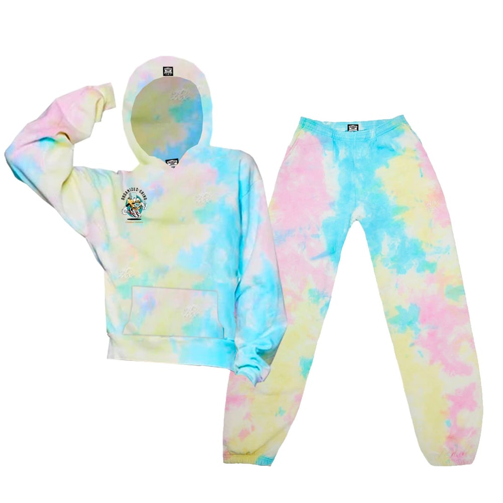 Image of Tye Dye Sweat Suit 