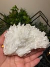 White Aragonite Cluster
