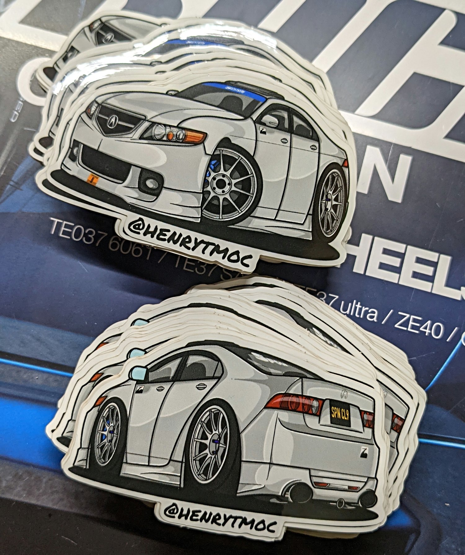 Image of Jtooned TSX Sticker