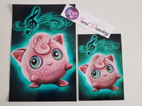 Image 1 of Jigglypuff/Pummeluff Pokemon Poster