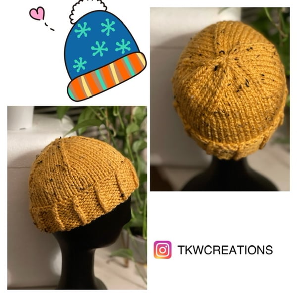 Image of Hand Knitted Beanie 