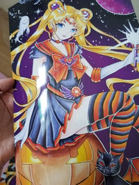 Image 3 of Sailormoon Halloween Usagi Poster