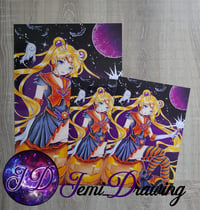 Image 2 of Sailormoon Halloween Usagi Poster