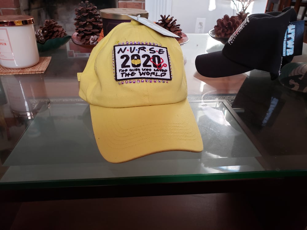 Image of Nurse 2020 w/swarovski crystals/yellow