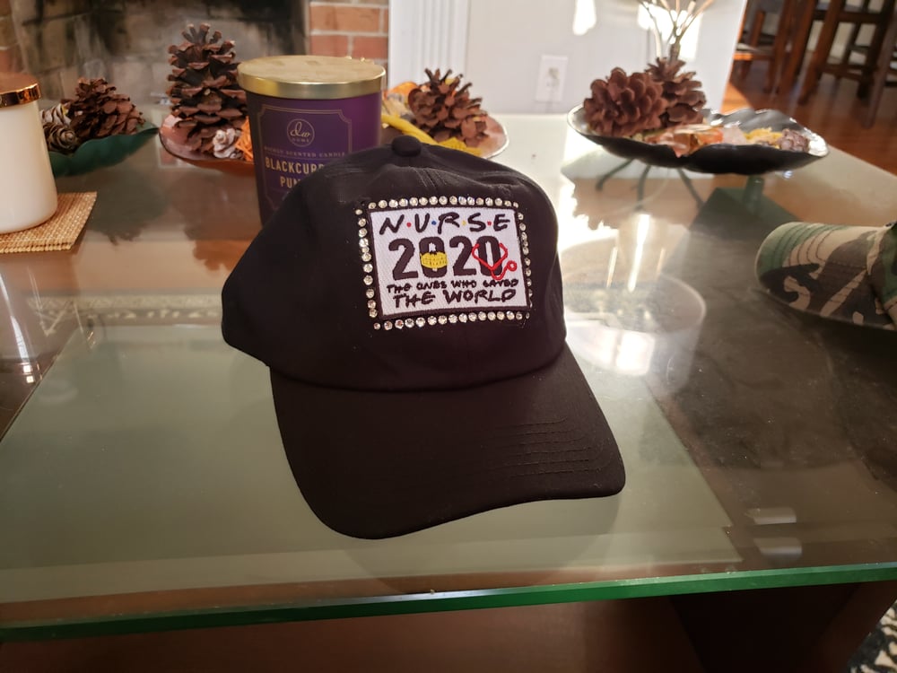 Image of Nurse 2020 w/swarovski crystals/black 
