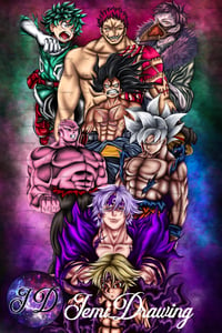 Image 1 of Anime Crossover all Anime Poster