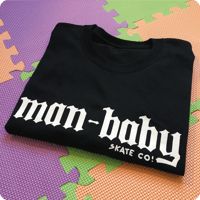 Image 1 of 2am Goth Text Tee