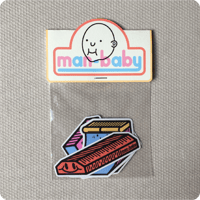 Image 1 of man-baby sticker pack