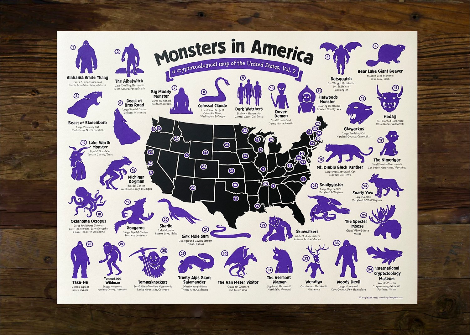 The Monster Map, Vol. 2