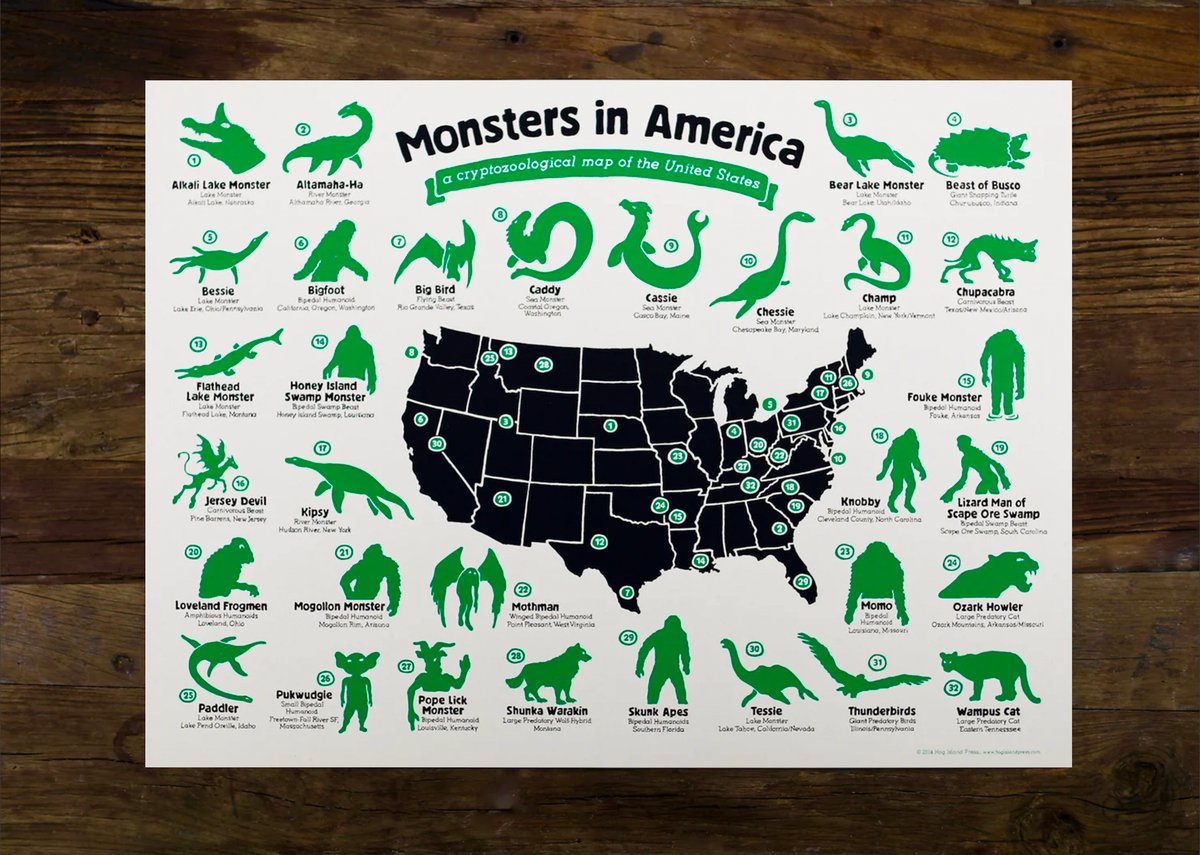 The Monster Map Hog Island Press