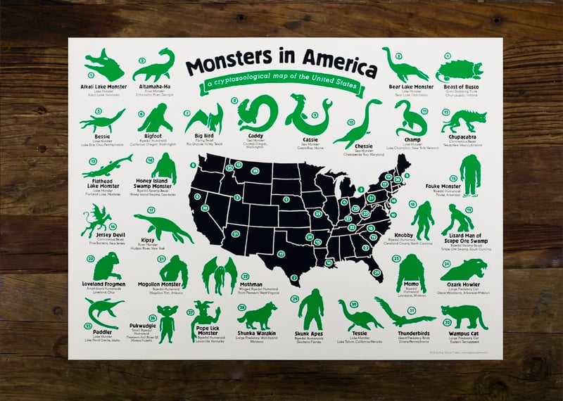 The Monster Map | Hog Island Press