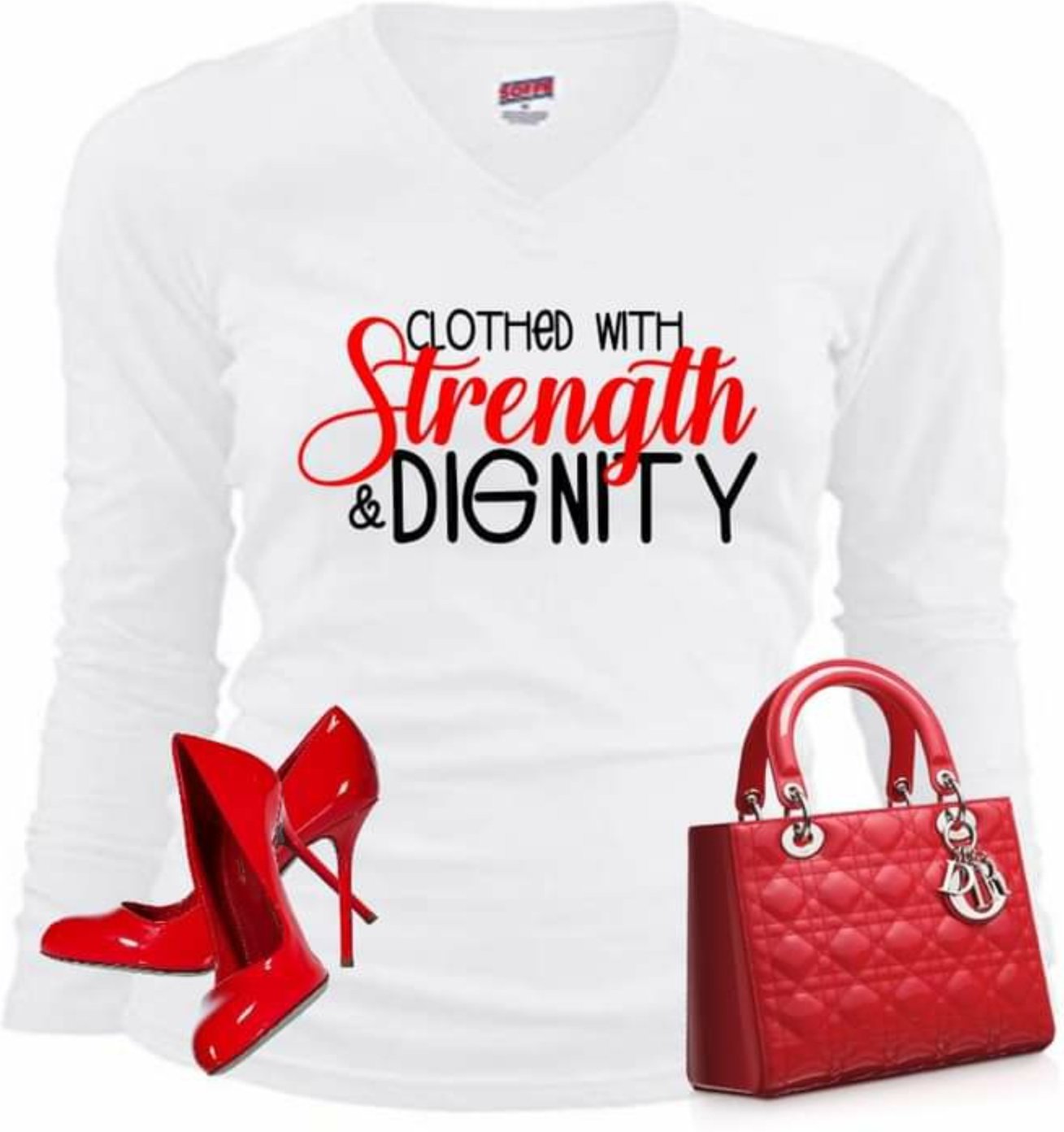 Image of CLOTHED WITH STRENGTH