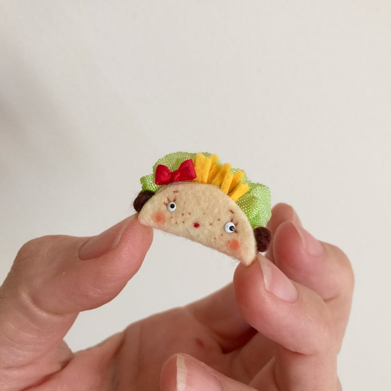 Image of Tiny Taco Toy for Dolls #3