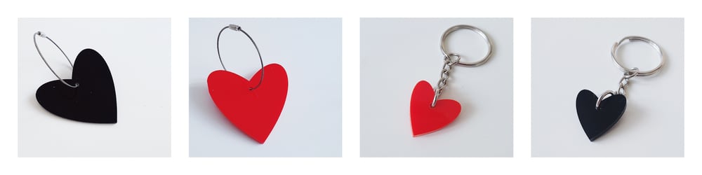 obesek za ključe SRCE // keychain HEART
