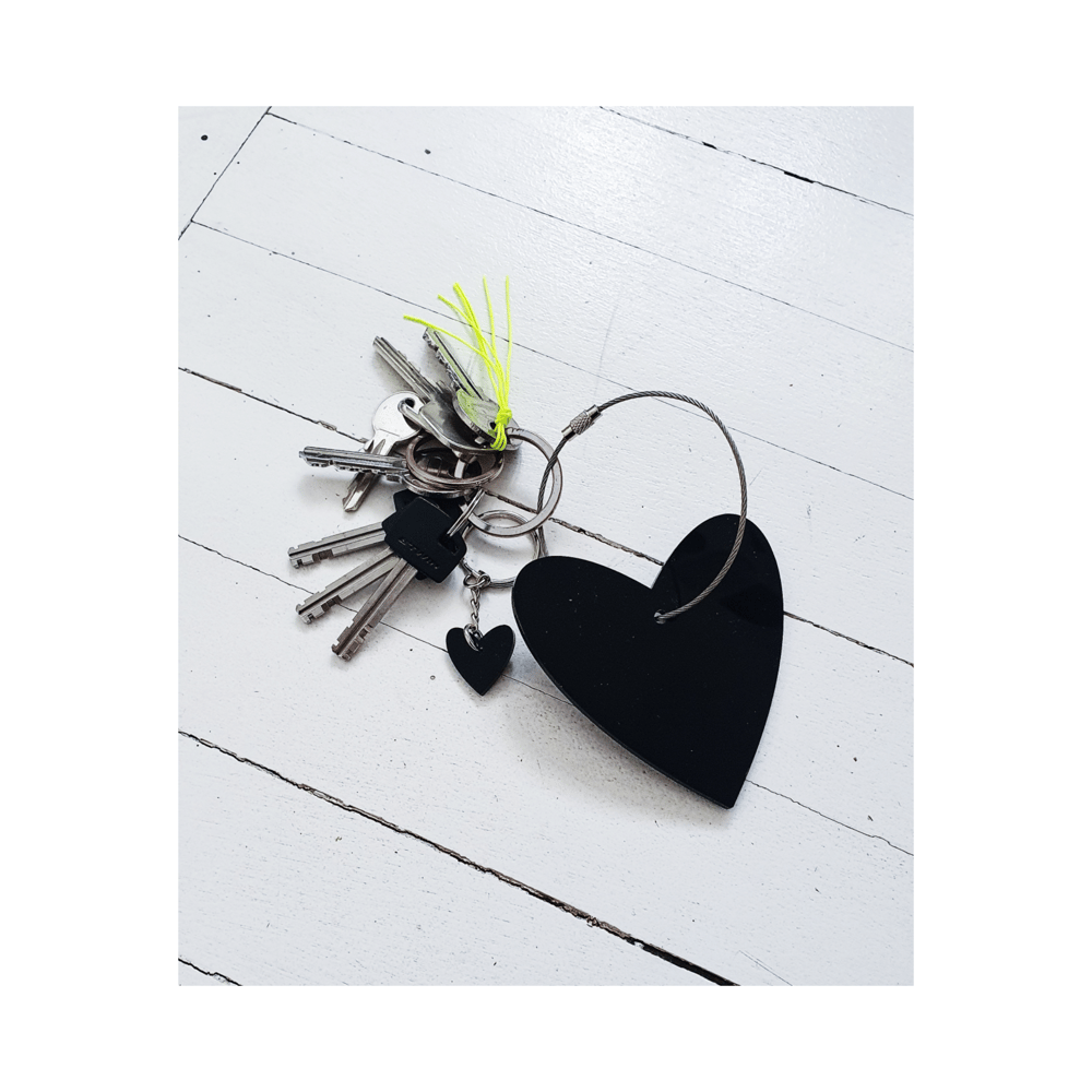 obesek za ključe SRCE // keychain HEART