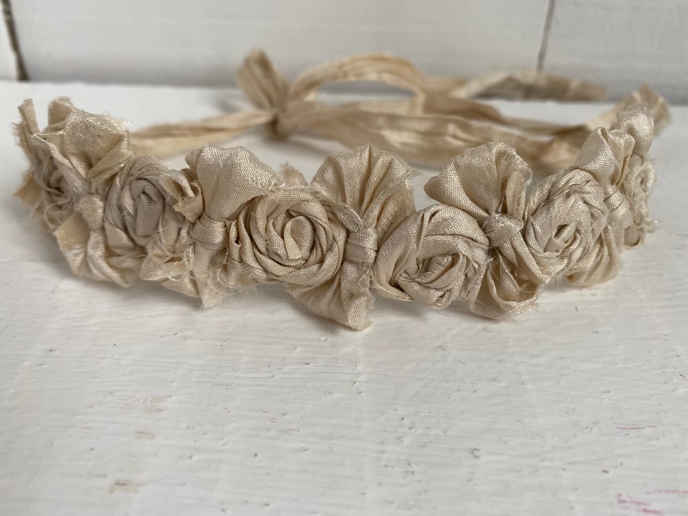 Image of Boho bows tieback 