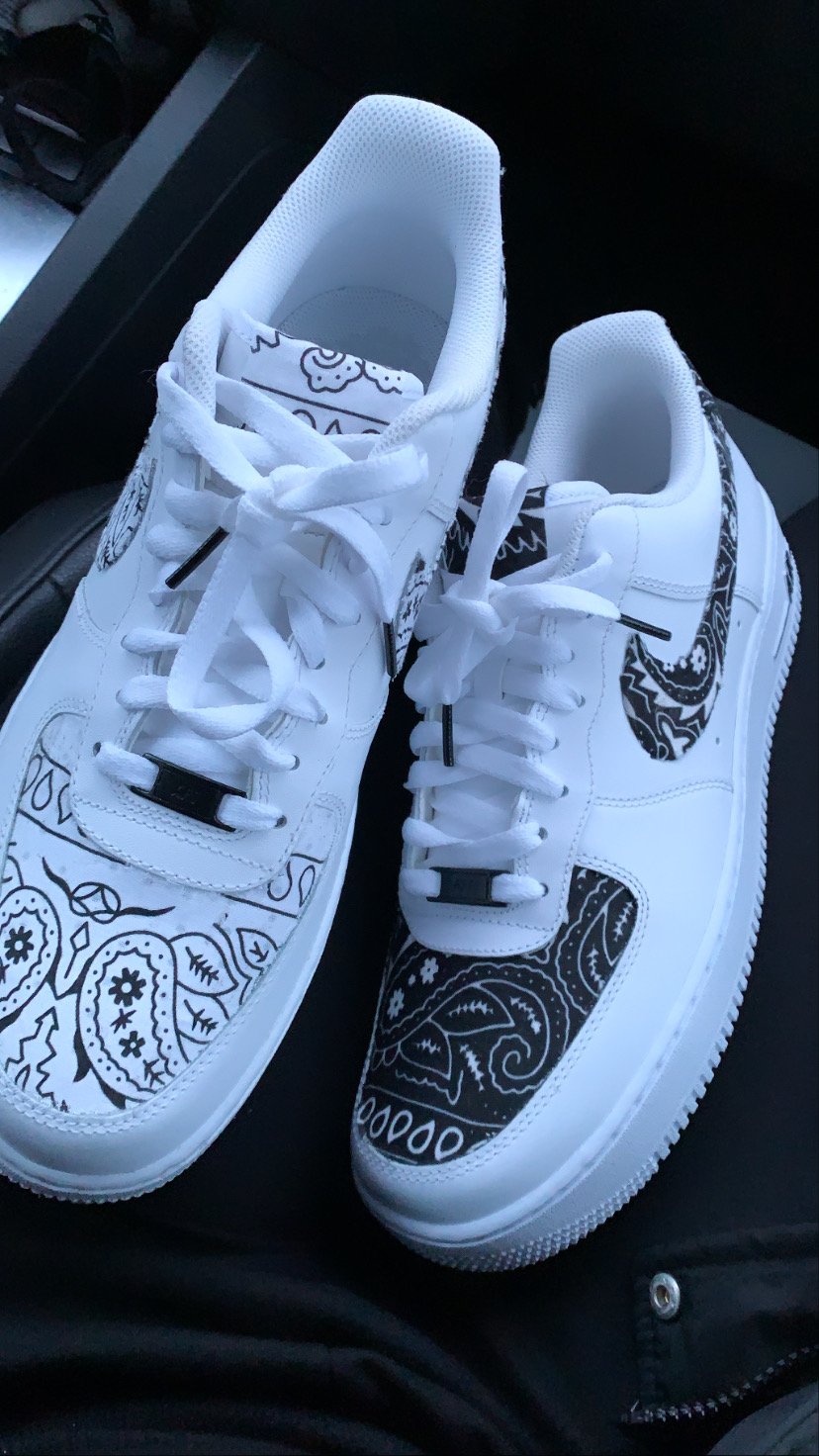Image of Half n Half Bandana AF1 🏁
