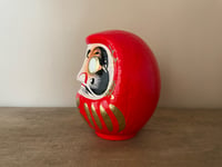 Image 5 of  Classic Takasaki Handcrafted Red Daruma Doll