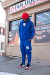 Nipsey Blue Unisex “In The Middle” Drip Patch Sweatsuit 