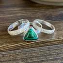 Image 1 of Malachite Sterling Silver (Custom)