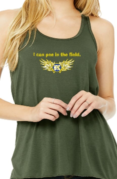 Image of I CAN PEE IN THE FIELD ~ TANKS
