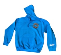 Image 1 of Blue “24HRFG” Hoodie 