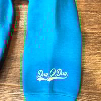 Image 5 of Blue “24HRFG” Hoodie 