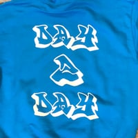 Image 4 of Blue “24HRFG” Hoodie 