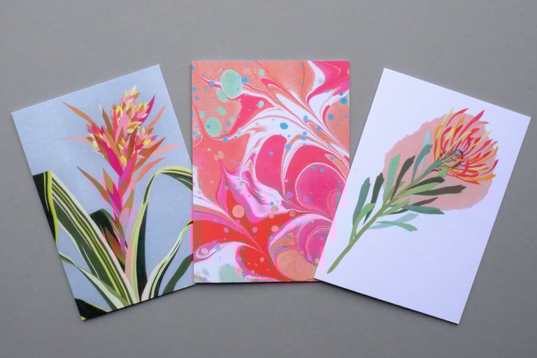 Fuchsia Trio