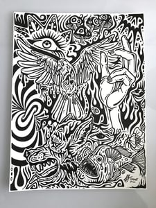 Image of Stream Of Consciousness Doodle #1