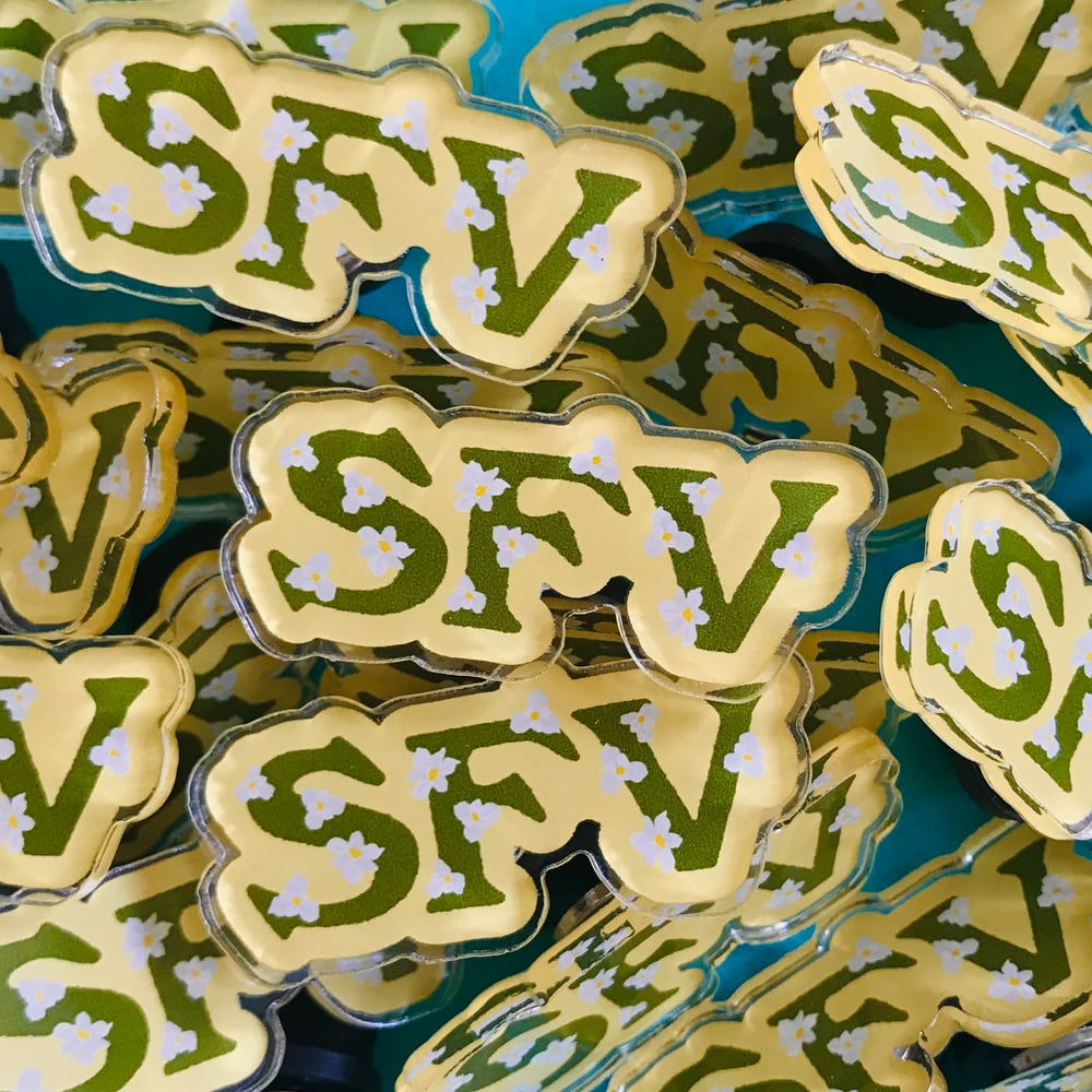 Image of SFV Acrylic Pin