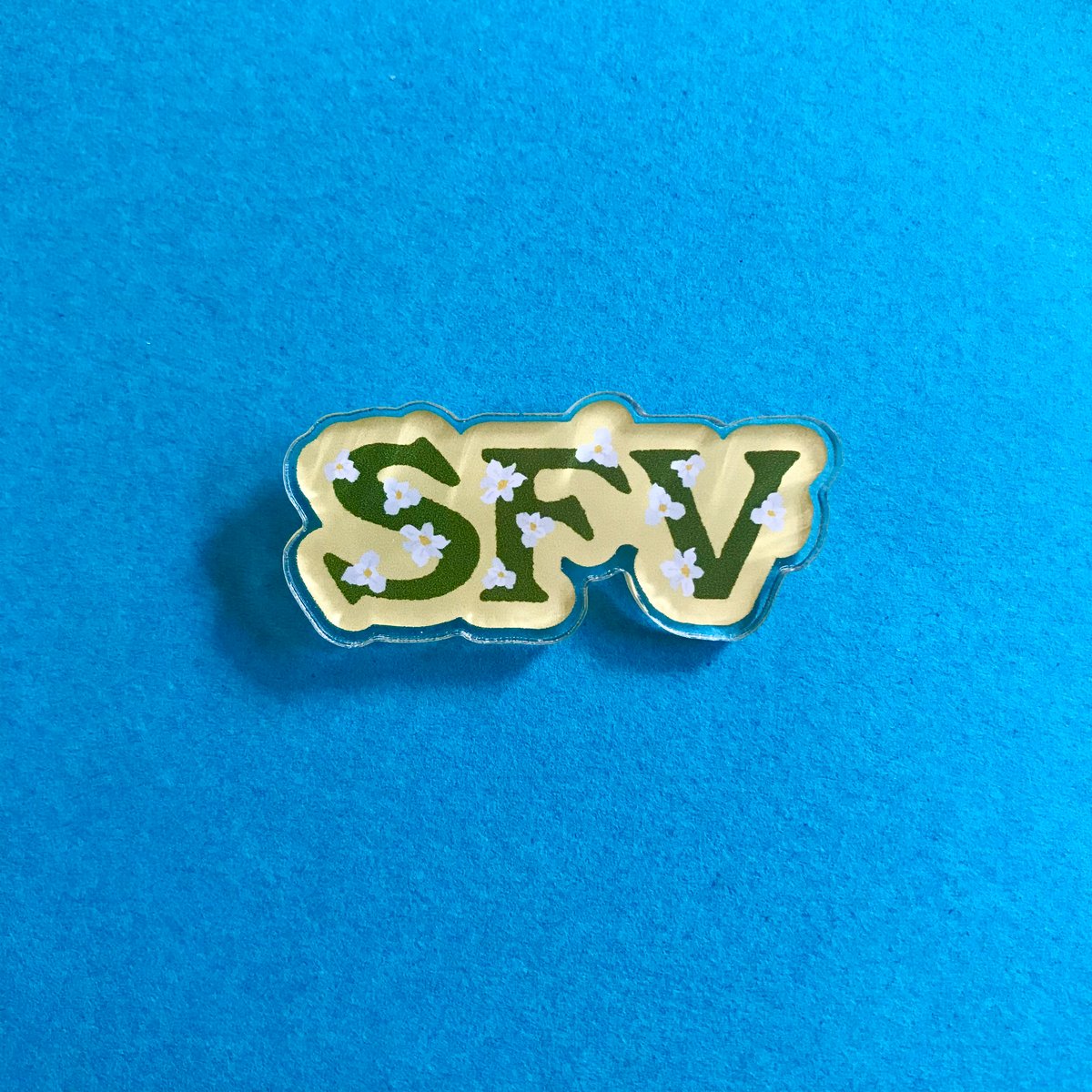 Image of SFV Acrylic Pin