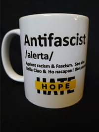 Image 3 of Phonetic Antifascist Mug
