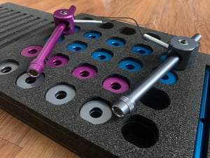 Image of Bihari Tonearm QRM PT01 Aluminium Gunmetal