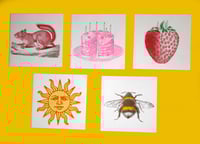 2-Colour Risograph Greeting Cards