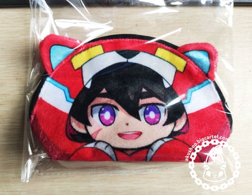 Image of [Pre-order] Klance ♥ Fuzzy Zipper Pouches (SET OF 2)