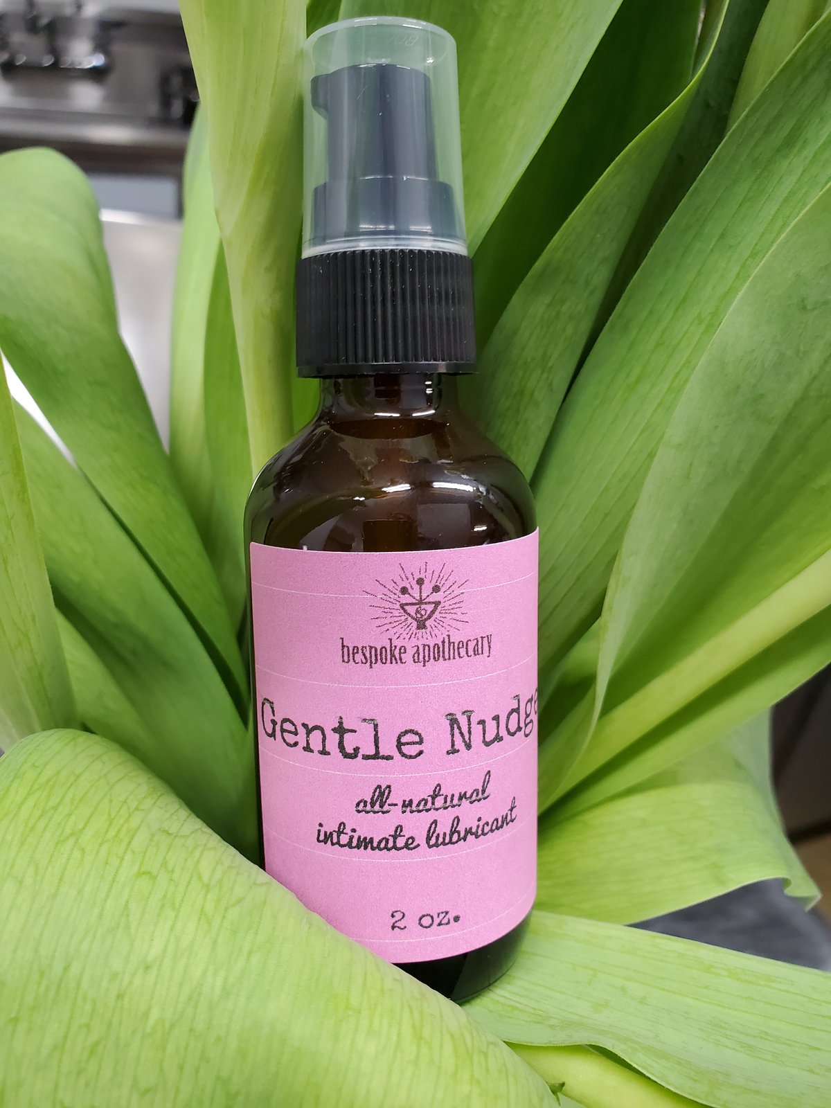 Image of Gentle Nudge, an all natural lubricant 🌹