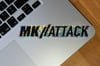 MK//ATTACK Glitter Sticker