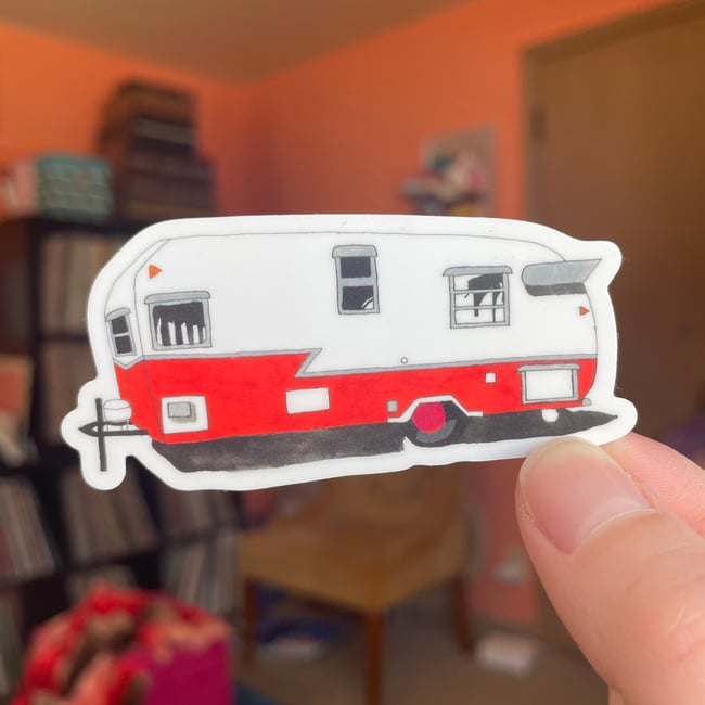 Camper stickers
