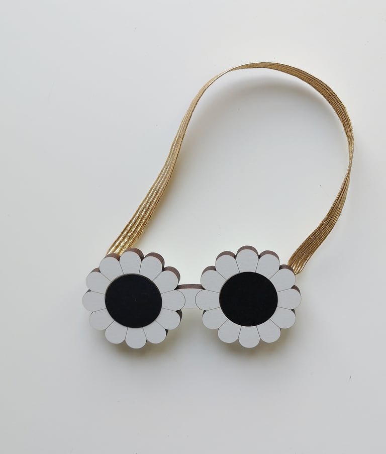 Lunettes fleurs Image 3