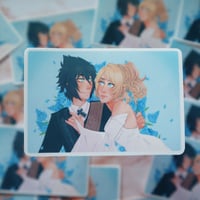 Image 1 of ☆ LAST CHANCE ☆ Noctis + Lunafreya Sticker