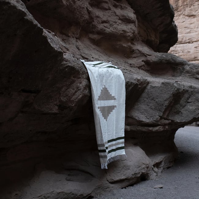 Sand Canyon Handwoven Blanket