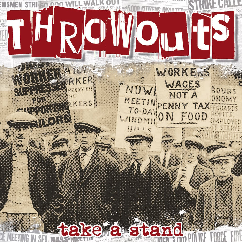 (IMPORT) THROWOUTS - TAKE A STAND (LP) 