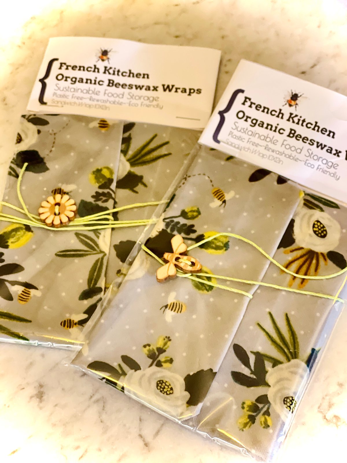 French Kitchen Organic Beeswax Sandwich Wrap