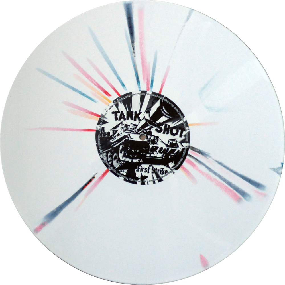 (IMPORT)TANK SHOT - FIRST STRIKE (LP) LTD. SPLATTER + DIGITAL DOWNLOAD