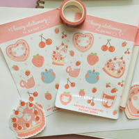 Image 1 of Berries and Cherries Sticker Sheet