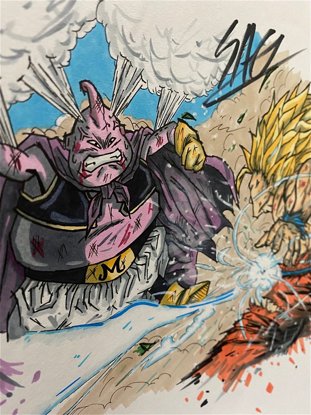 Image of SSJ3 X BUU