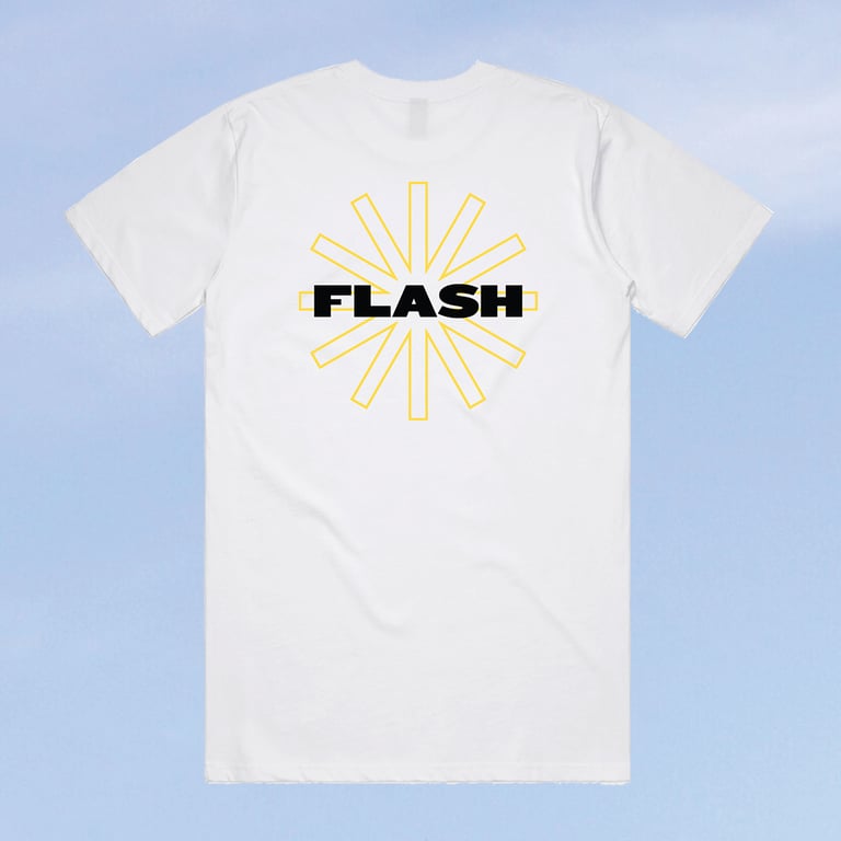 FLASH Mondo T-Shirt - White Image 2
