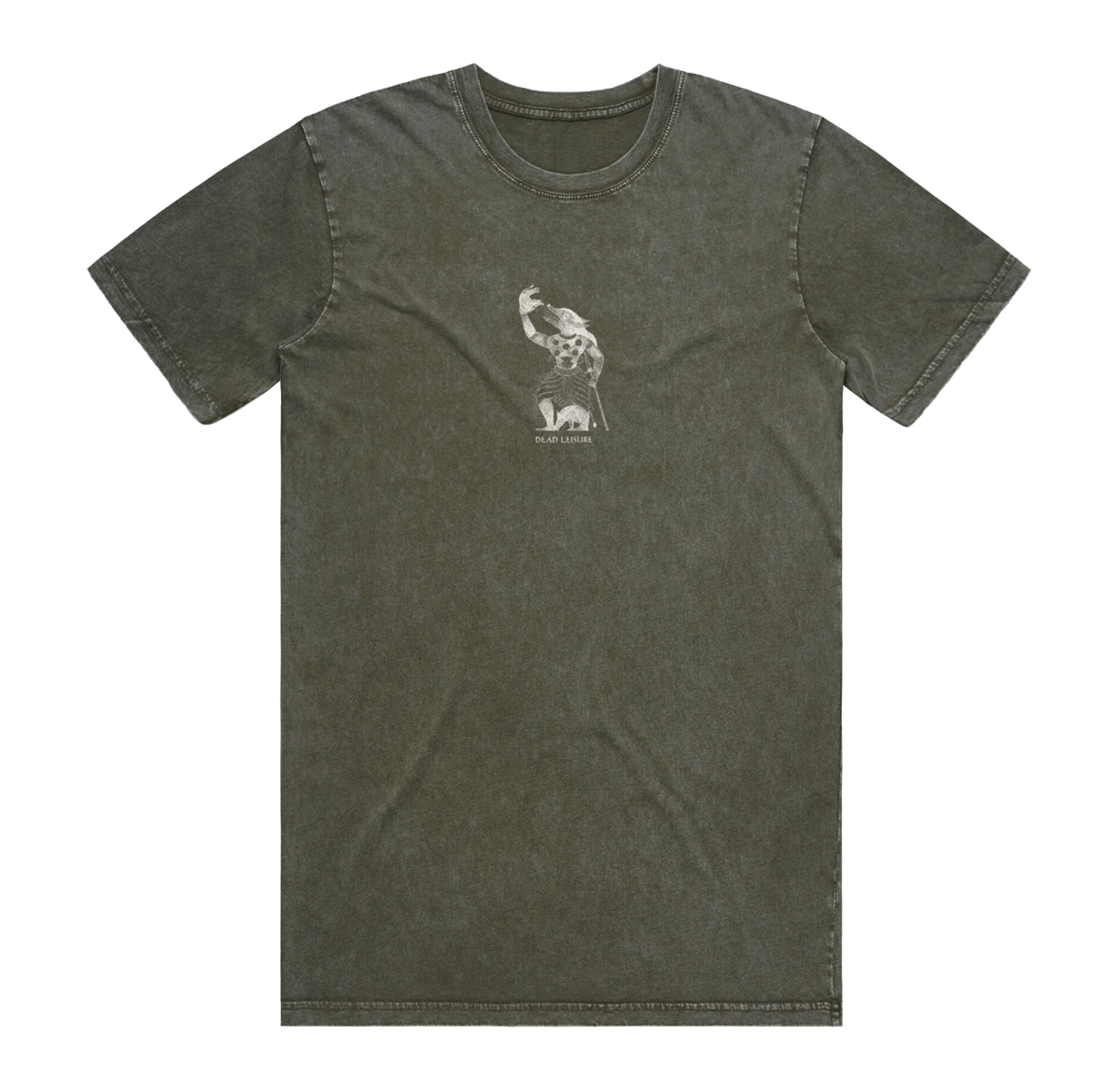 The Greatest Demon T-shirt - Moss Stone