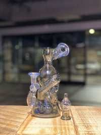 Image 1 of Teigeiro Glass "Double Up" Recycler